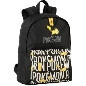Pokemon Sac à dos Educa Borras Pokémon Picachu Noir 41x31x13,5 cm 8435632404452 pas cher