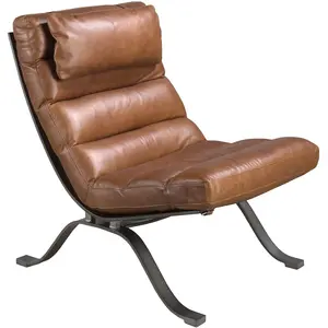 Comparateur de prix : Angel Cerdá Fauteuil En Cuir Brun Foncé