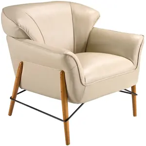 Comparateur de prix : ANGEL CERDA Fauteuil en cuir sable 5129C, 86 x 85 x 81