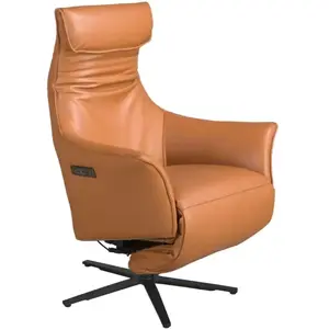 Comparateur de prix : Angel Cerdá Fauteuil Pivotant En Cuir Brun