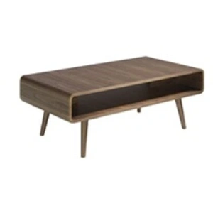 Angel Cerdà¡ Table basse de noyer 2021C, 120 x 60 x 43 cm. -