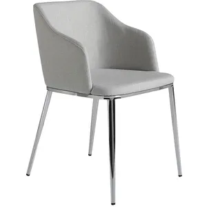 Comparateur de prix : AC ANGEL CERDÁ Chaise en tissu et acier chromé 4050C, 51 x 56 x 79 cm. -