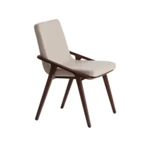 Comparateur de prix : AC ANGEL CERDÁ Chaise en simili cuir et bois de noyer 4019C, 54 x 59 x 80 cm. -