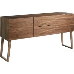 Comparateur de prix : Angel Cerda Buffet effet bois noyer