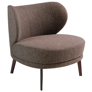Comparateur de prix : Angel Cerda Fauteuil rembourré en tissu brun 5079C, 82 x 84 x 76 cm. -