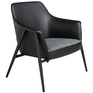 Comparateur de prix : Angel Cerda Fauteuil en tissu et simili cuir 5080C, 80 x 72 x 79 cm. -