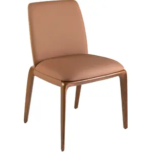 Comparateur de prix : Chaise En Simili Cuir Marron