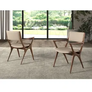 Chaise en similicuir vison pas cher