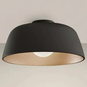 LEDS-C4 Miso plafonnier LED Ø 43,3 cm noir