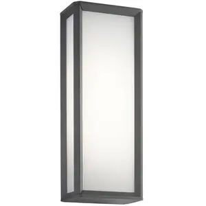 Comparateur de prix : LEDS-C4 Applique d'extérieur LED Skat, CCT, anthracite, aluminium