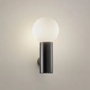 Comparateur de prix : LEDS-C4 Mist applique salle de bain 1 lampe, noire