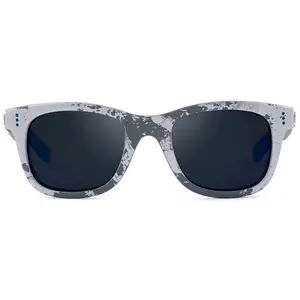 Lunettes de Soleil - SKULL RIDER - Air Force One - Blanc - Mixte - Tendance pas cher