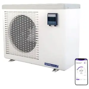 Comparateur de prix : Astralpool Pompe à Chaleur Inverter Eco Elyo-05 3m³/h
