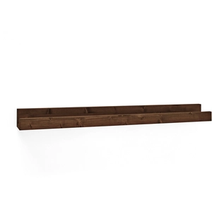 Decowood Étagère flottante en bois de pin marron 100x7cm pas cher
