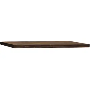 Decowood Étagère flottante en bois de sapin marron 120x3,2cm pas cher