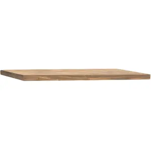 Decowood Étagère flottante en bois de sapin vieilli 160x3,2cm pas cher