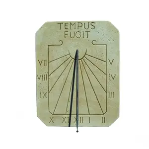 CATART Anaparra - Reloj de Sol Tempus Fugit 3X38X48cm. de Hormigon-Piedra pas cher