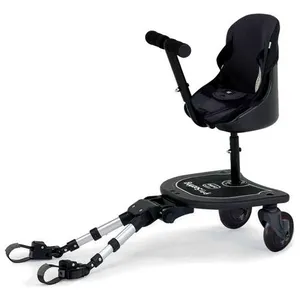Asalvo Siège De Scooter Buggy Board Pour Poussette Noir pas cher