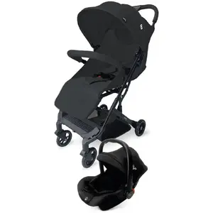 Asalvo Duo Poussette Et Siège Auto Tumbuctu Noir pas cher
