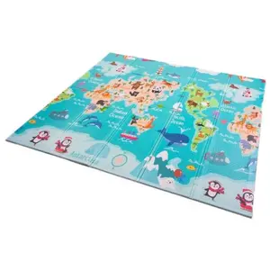 Comparateur de prix : Asalvo Tapis De Jeu Pliable Xxl Mundopark 200x180 Cm