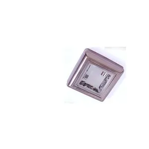 Comparateur de prix : Downlight led surface carrée 2xE27 (230V) IP20 6x25x25cm couleur nicke...