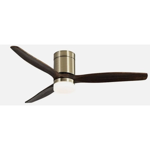 Comparateur de prix : FABRILAMP Ventilateur de Plafond dc 18W Cuir Aguilon 3 Pales Chêne