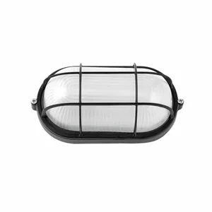 Fabrilamp - Applique ext. ovale aluminium apus small 1xe27 noir 9x21x10,5 cm ip44Vendu paramazon