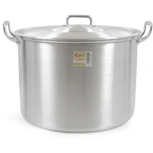 A LA CUINA Inde Marmite avec Couvercle en Aluminium 38 cm pas cher