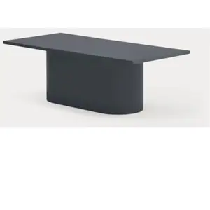 Drawer TEULAT Table basse en bois - Gris anthracite pas cher