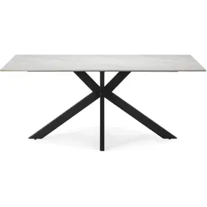 That's Casa Table fixe en pierre 6 places 180x76 cm pas cher