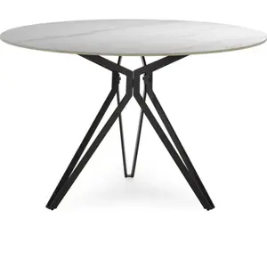 That's Casa Table ronde en pierre pour 4 personnes 120x76 cm