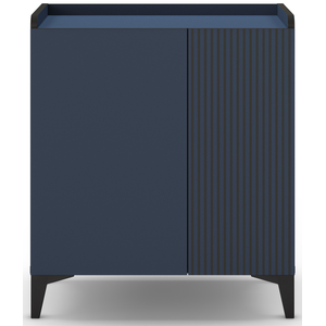 Desserte 2 portes OLIE coloris bleu marine