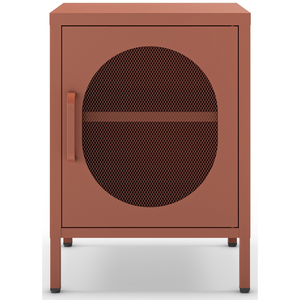 LOMOCO Chevet BAGEN coloris terracotta pas cher