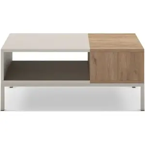 Comparateur de prix : CONCEPT1 Cailin creme chene 90 x 56 x 40cm CAILIN-90-CREMECH