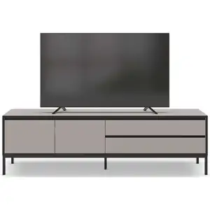 CONCEPT1 Meuble TV Bas à poser 180 cm LORENZA pas cher