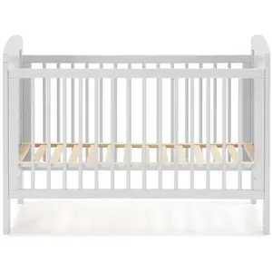 Lit bébé 60x120cm NOA coloris blanc pas cher