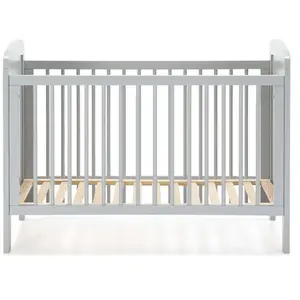 Lit bébé 60x120cm NOA coloris gris pas cher