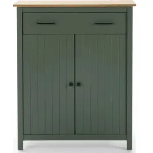 CONCEPT1 Miranda 2P1T vert cire 90 x 40 x h110cm MIRANDA-2P1T-VERT