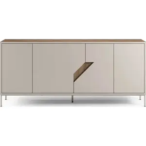 Comparateur de prix : CONCEPT1 Lilou 4P chene creme 180 x 40 x h80cm LILOU-4P-CHENE