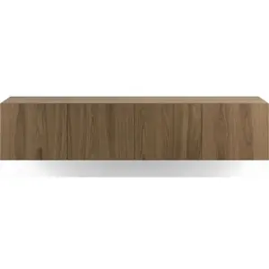 CONCEPT1 Daroca 4P 180cm chêne foncé 180 x 35 x 38cm DAROCA-4P-CHE pas cher