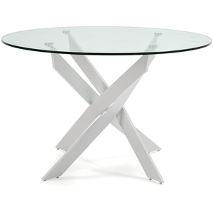 Table 120 cm fixe BLANCA pas cher