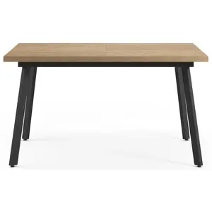 Table 138 cm avec allonge BLAU pas cher