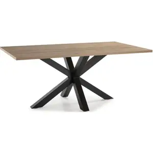 That's Casa Table rectangulaire avec pied en fer pour 6/8 personnes 180x76 cm pas cher