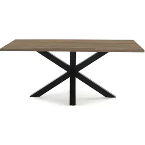 That's Casa Table rectangulaire avec pied en fer pour 6/8 personnes 180x76 cm pas cher