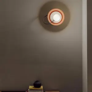 Milan Iluminación Milan Wire applique murale Ø 24 cm cuivre métallique pas cher