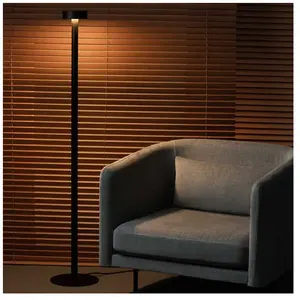 Comparateur de prix : Milan Iluminación Milan Peak Lane lampe sur pied LED noir 130 cm