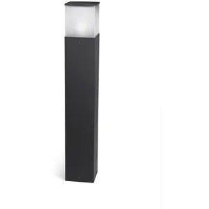 Leds C4 Borne cubik, 90cm, aluminium et polycarbonate, gris urbainVendu parkaufland
