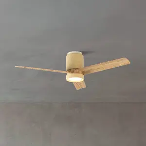 Ventilateur, Ceramica M - Ventilateur Plafonnier Led Design Beige En Céramique, Mantra pas cher