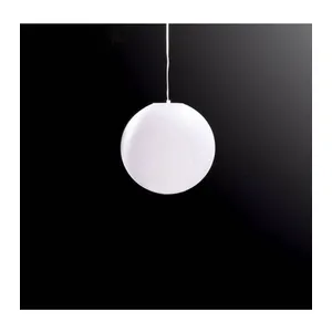 Suspension Huevo Ball 1 Ampoule E27 Small Outdoor IP44, blanc opal pas cher