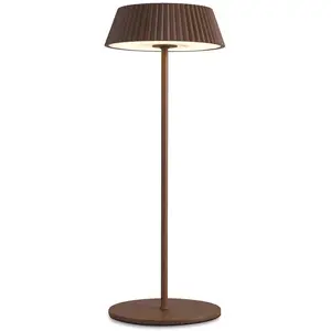 Mantra Iluminación Lampe de table LED Relax avec pied, corten, recharg...Vendu parluminaire